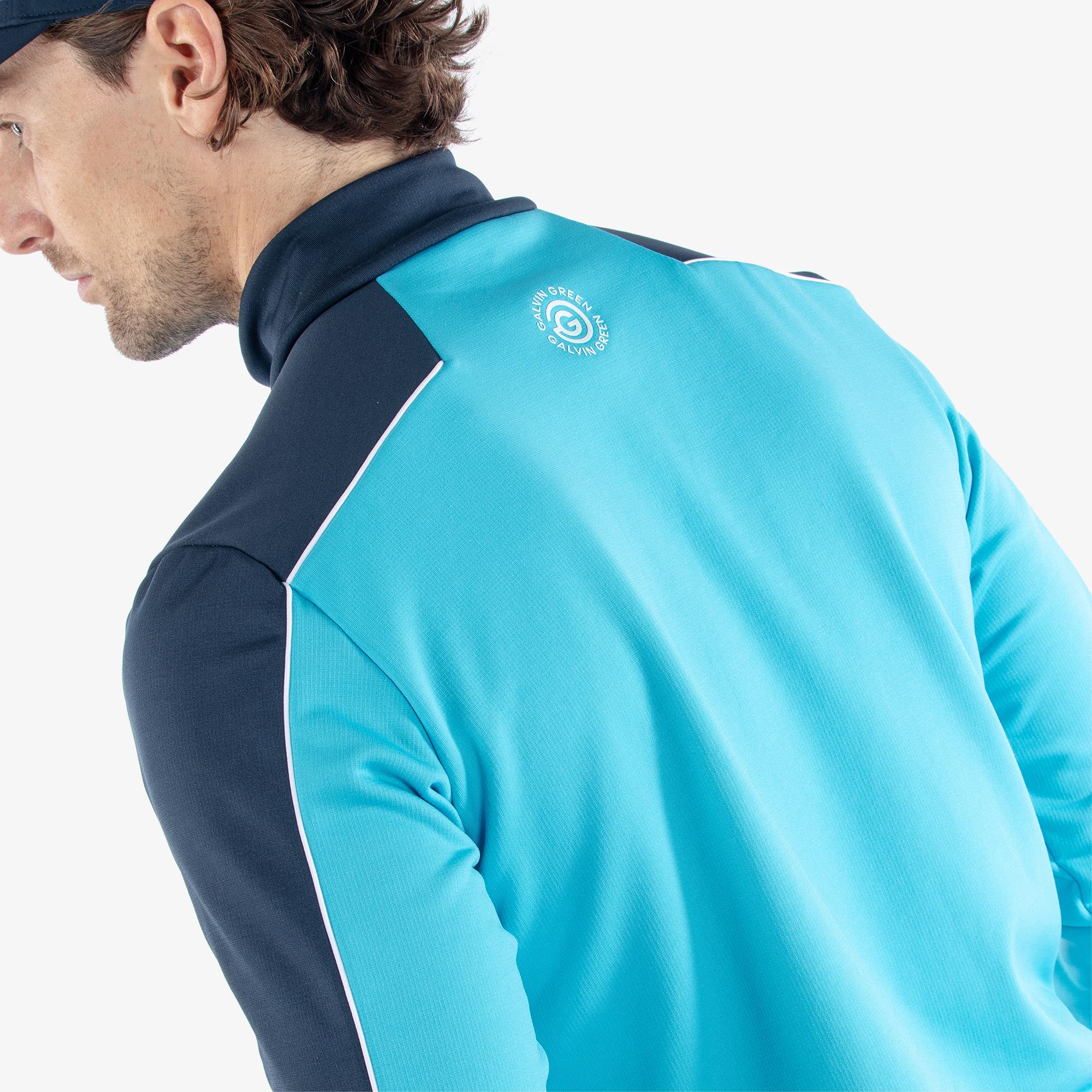 Galvin Green Dave Insulate Mens Golf Mid Layer Alaskan Blue/Navy